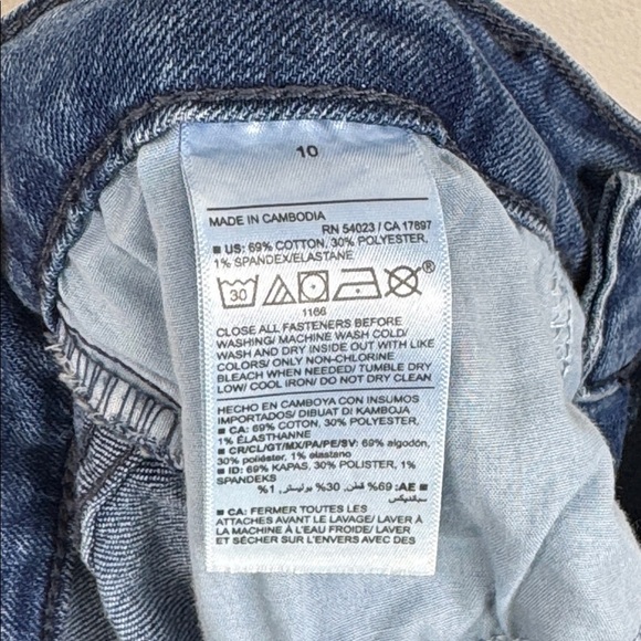 Old Navy Women's Size 10 High Rise Flare Jeans in Classic Blue - Picture 6 of 6